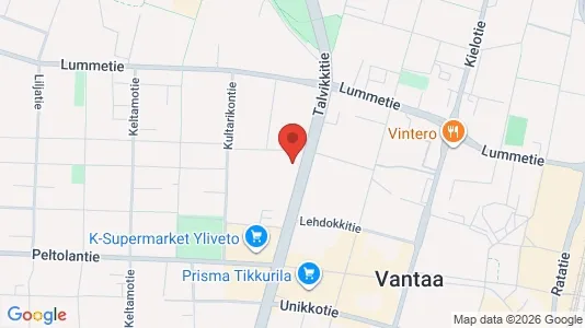 Apartments for rent i Vantaa - kort over placeringen