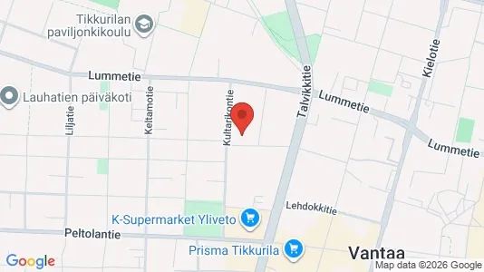 Apartments for rent i Vantaa - kort over placeringen