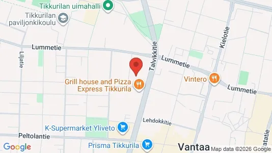 Apartments for rent i Vantaa - kort over placeringen