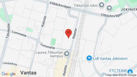 Apartments for rent i Vantaa - kort over placeringen