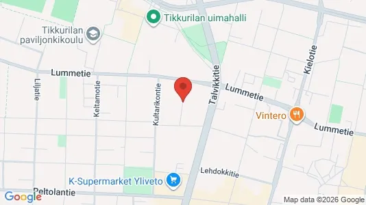 Apartments for rent i Vantaa - kort over placeringen