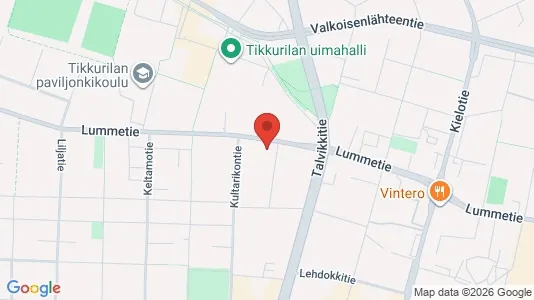 Apartments for rent i Vantaa - kort over placeringen