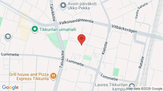 Apartments for rent i Vantaa - kort over placeringen