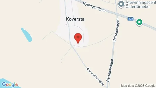 Apartments for rent i Sandviken - kort over placeringen