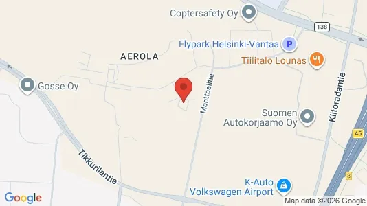 Apartments for rent i Vantaa - kort over placeringen
