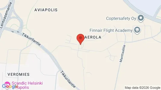 Apartments for rent i Vantaa - kort over placeringen