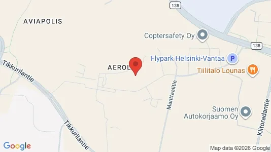 Apartments for rent i Vantaa - kort over placeringen