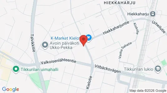 Apartments for rent i Vantaa - kort over placeringen