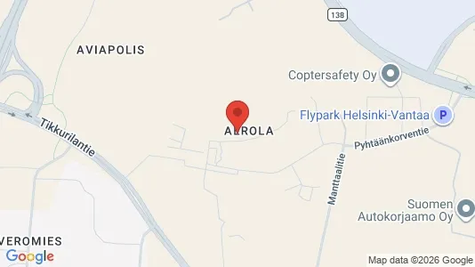 Apartments for rent i Vantaa - kort over placeringen
