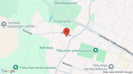 Apartments for rent i Vantaa - kort over placeringen