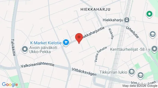 Apartments for rent i Vantaa - kort over placeringen