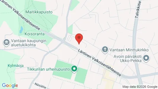 Apartments for rent i Vantaa - kort over placeringen