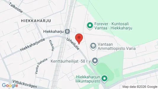 Apartments for rent i Vantaa - kort over placeringen
