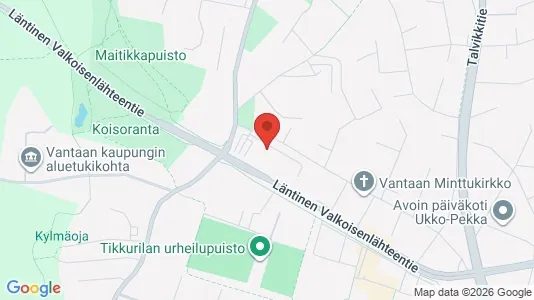 Apartments for rent i Vantaa - kort over placeringen