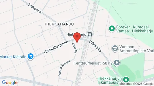 Apartments for rent i Vantaa - kort over placeringen