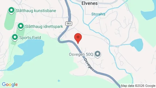 Apartments for rent i Bergen Fana - kort over placeringen