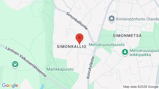 Apartments for rent i Vantaa - kort over placeringen