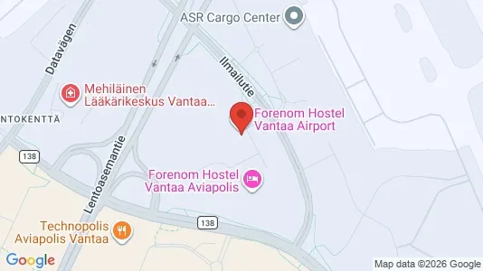 Apartments for rent i Vantaa - kort over placeringen