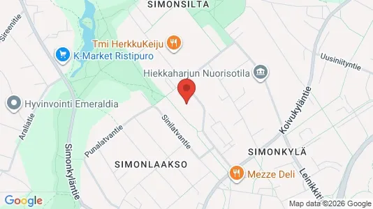 Apartments for rent i Vantaa - kort over placeringen