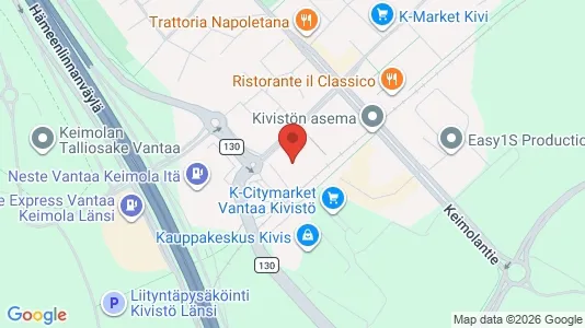 Apartments for rent i Vantaa - kort over placeringen