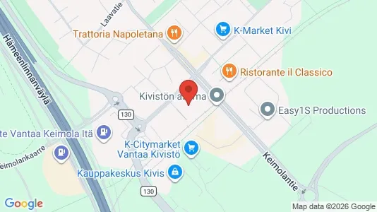 Apartments for rent i Vantaa - kort over placeringen