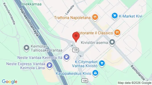 Apartments for rent i Vantaa - kort over placeringen