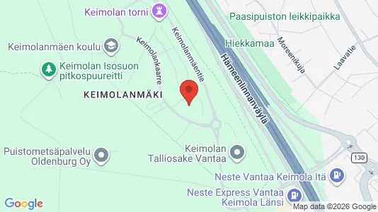 Apartments for rent i Vantaa - kort over placeringen