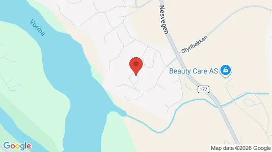 Apartments for rent i Eidsvoll - kort over placeringen
