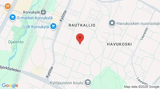 Apartments for rent i Vantaa - kort over placeringen
