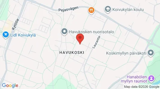 Apartments for rent i Vantaa - kort over placeringen