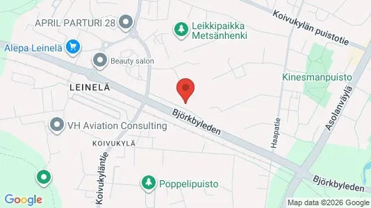 Apartments for rent i Vantaa - kort over placeringen