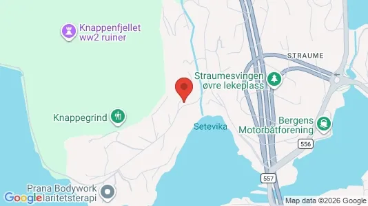 Apartments for rent i Bergen Fyllingsdalen - kort over placeringen