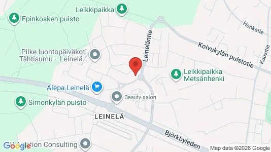 Apartments for rent i Vantaa - kort over placeringen