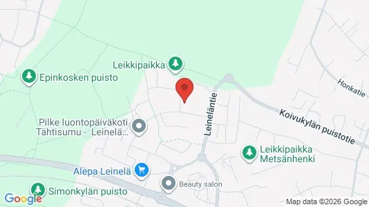 Apartments for rent i Vantaa - kort over placeringen