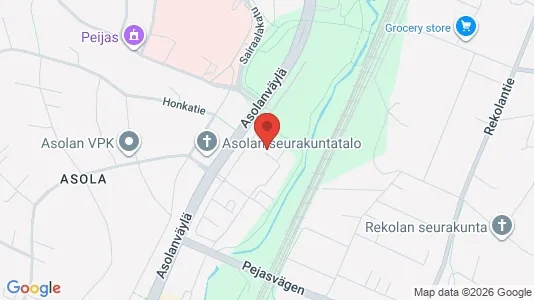 Apartments for rent i Vantaa - kort over placeringen