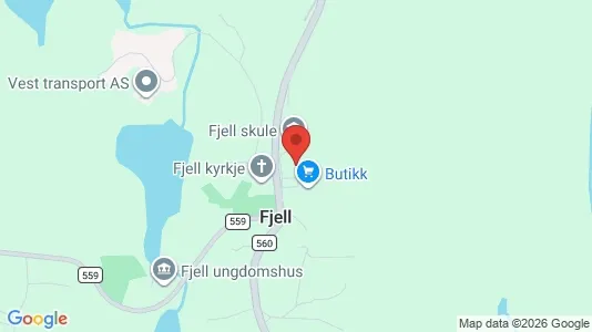 Apartments for rent i Fjell - kort over placeringen