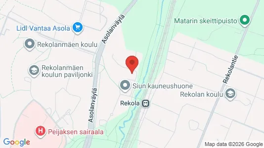 Apartments for rent i Vantaa - kort over placeringen