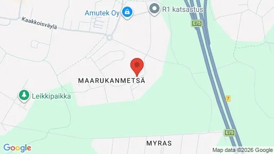 Apartments for rent i Vantaa - kort over placeringen