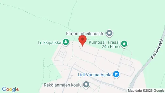 Apartments for rent i Vantaa - kort over placeringen