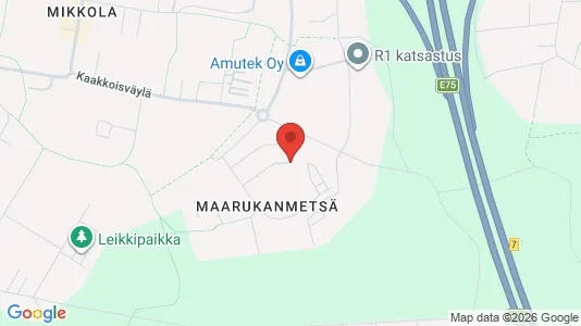 Apartments for rent i Vantaa - kort over placeringen