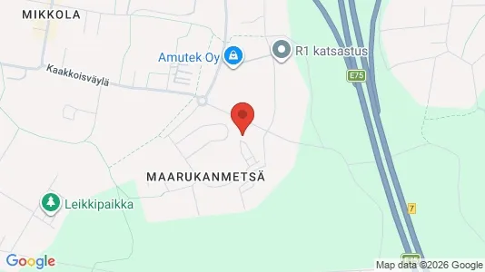 Apartments for rent i Vantaa - kort over placeringen