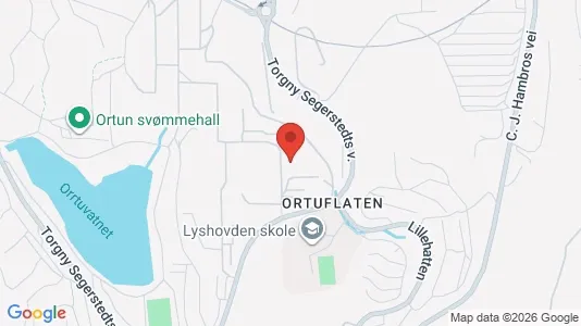 Rooms for rent i Bergen Fyllingsdalen - kort over placeringen