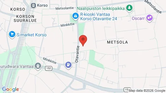 Apartments for rent i Vantaa - kort over placeringen