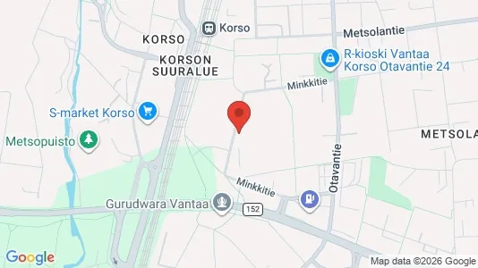 Apartments for rent i Vantaa - kort over placeringen