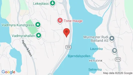 Apartments for rent i Bergen Laksevåg - kort over placeringen