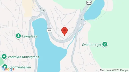 Rooms for rent i Bergen Laksevåg - kort over placeringen