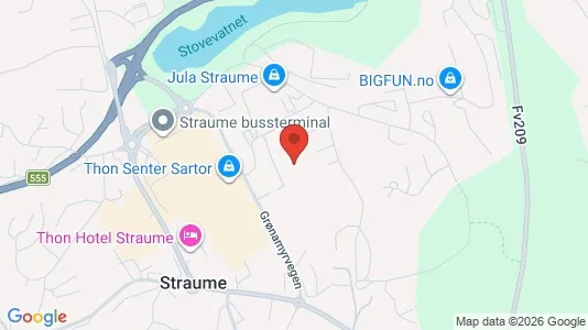 Apartments for rent i Fjell - kort over placeringen