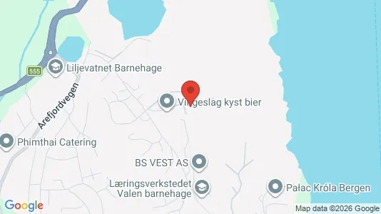 Apartments for rent i Fjell - kort over placeringen