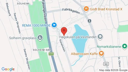 Apartments for rent i Bergen Årstad - kort over placeringen