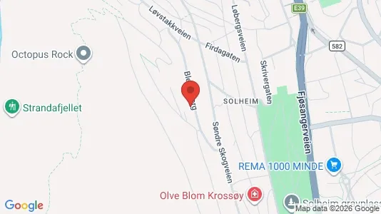 Apartments for rent i Bergen Årstad - kort over placeringen